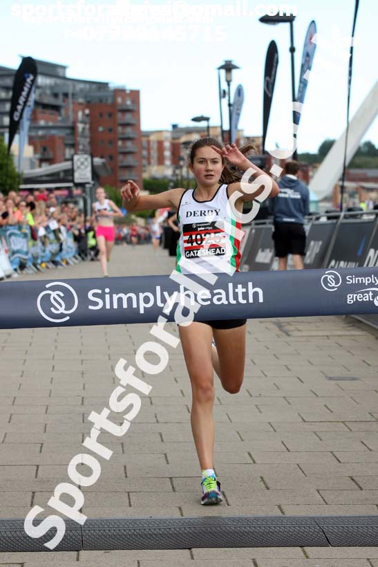Simplyhealth Junior Great North Run. Photo: David T. Hewitson/Sports for All Pics